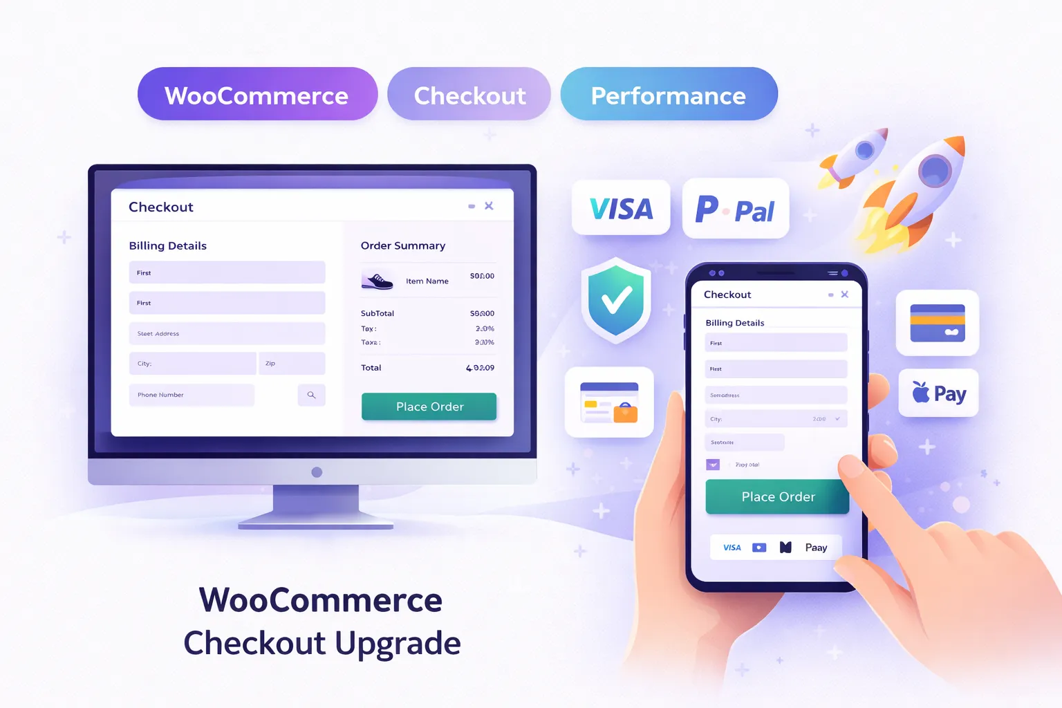 WooCommerce checkout optimization project