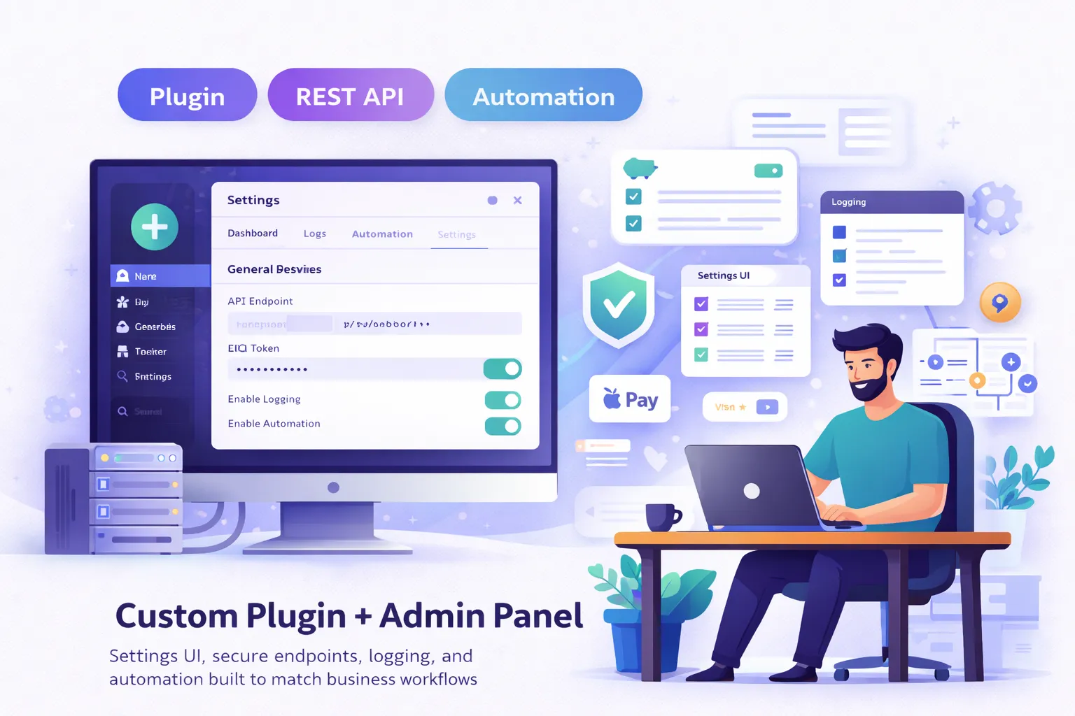 Custom WordPress plugin project
